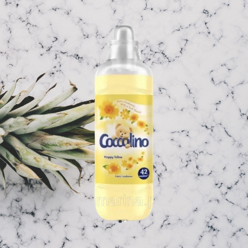 Ополіскувач для білизни Coccolino Happy Yellow 1050 мл Виноградов - изображение 2