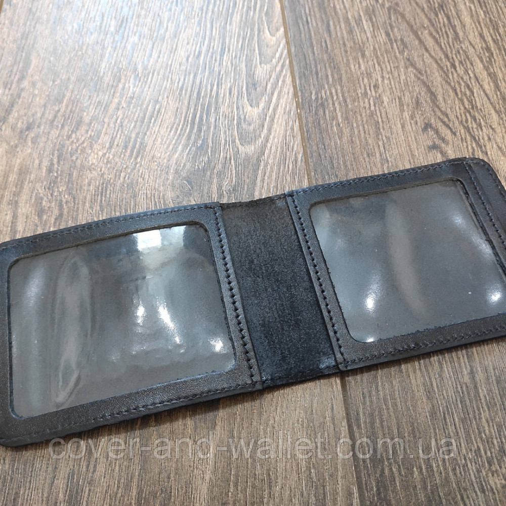 Шкіряна обкладинка на посвідчення 