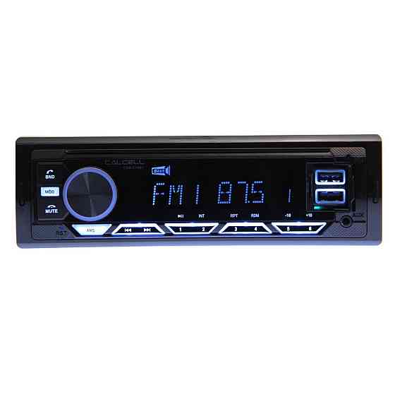 Автомагнитола 1DIN Calcell CAR-575BT (Bluetooth/USB/MicroSD/AUX/FM) RGB подсветка Харьков