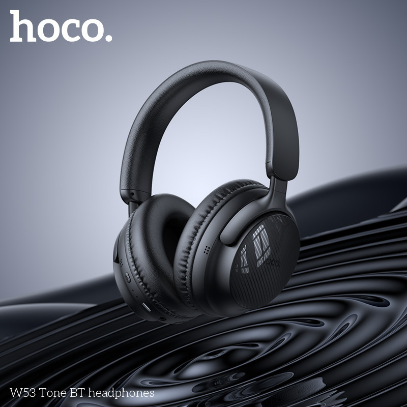 Беспроводные наушники HOCO W53 Tone BT headphones Classic Black Одеса - фото 4