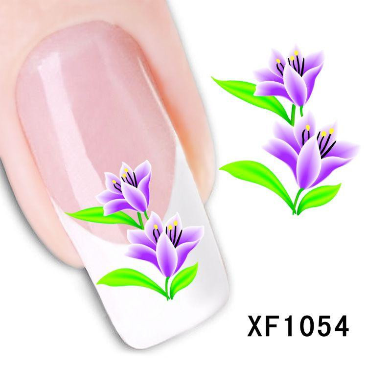 Наклейки для ногтей XF1054 Киев - изображение 1