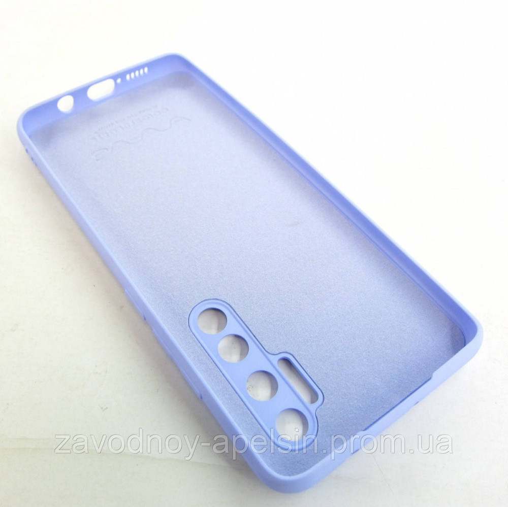 Xiaomi Mi Note 10 lite Силіконовий чохол (ліловий) Одеса - фото 2