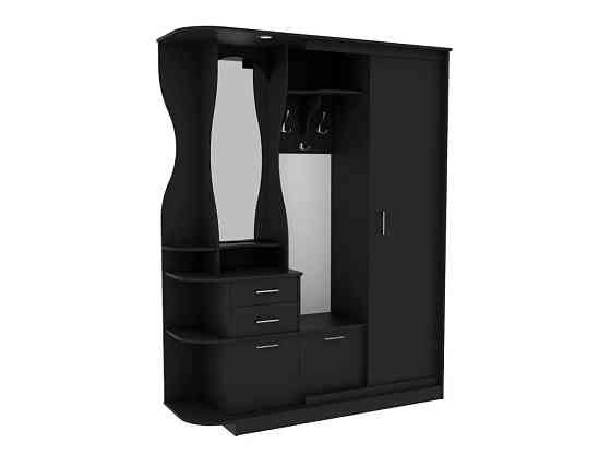 Прихожая Люкс-купе LUX, Антрацит, 2200/500/2100, 155, 6 Львов