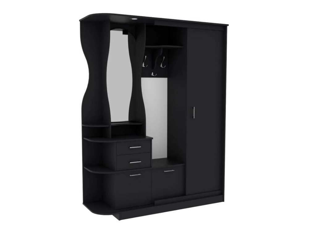 Прихожая Люкс-купе LUX, Антрацит, 2200/500/2100, 155, 6 Львов - изображение 4