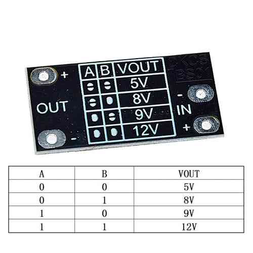 Перетворювач напруги підвищуючий CKCS BS01 3.7 на 5 8 9 12В, 1А Вінниця