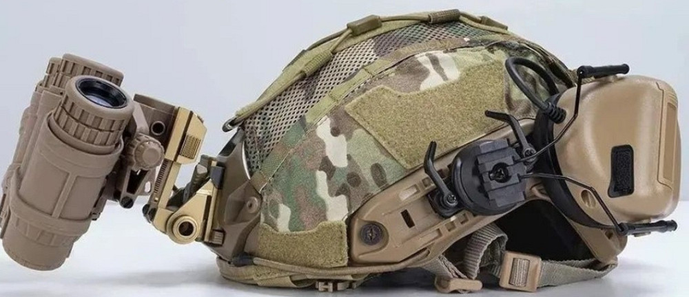 Кавер на шлем Mich, FAST, цвет Multicam, масло. Харьков - изображение 3