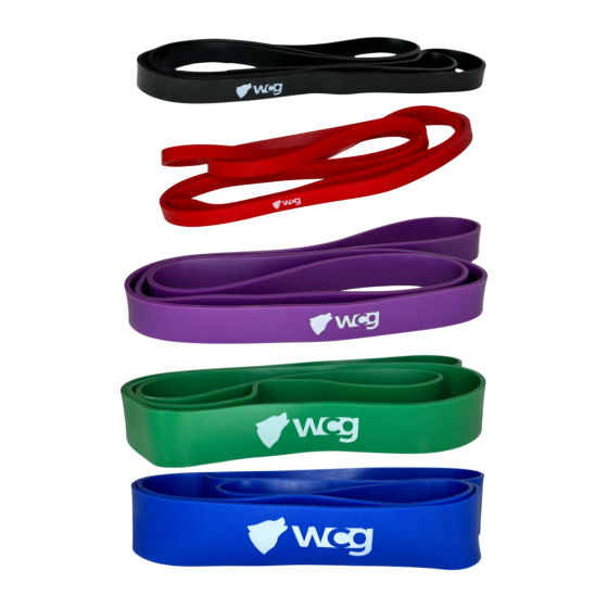 Комплект резинок еспандерів для тренувань та фітнесу WCG Level W-4030 Київ