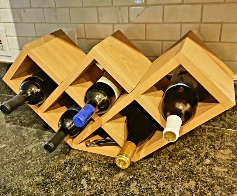 Настільна винна полиця "Лоуті" каррі Миколаїв - фото 1