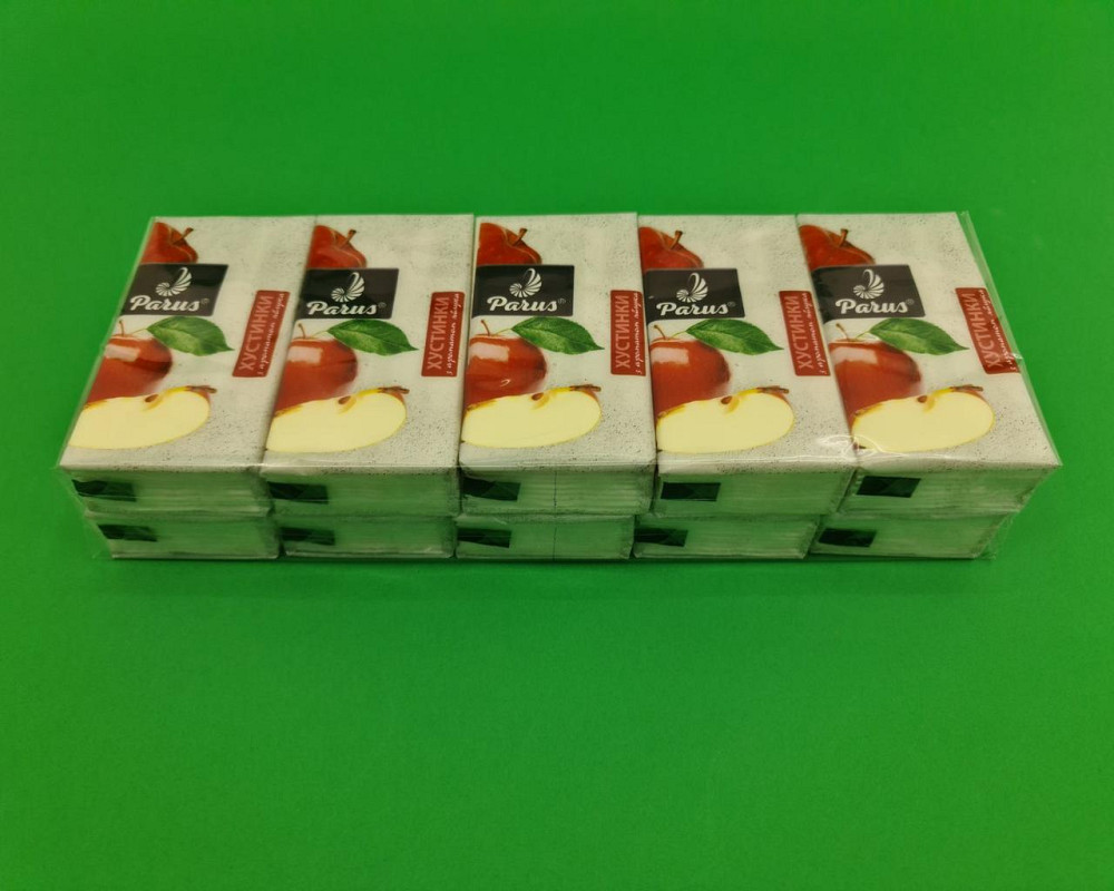 Паперовий носовичок 2х шаровий (Яблуко) Одеса (6 шт) Харків - фото 1