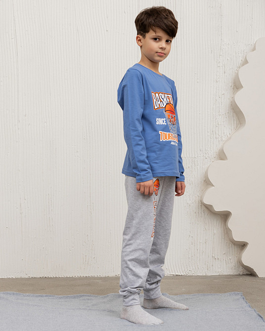 Піжама підліткова комплект зі штанами на хлопчика — Баскетбол Tom John 89942 10-11 Київ - фото 3