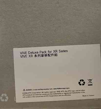 VR очки HTC Vive XR Elite Deluxe Pack Новые! Гарантия! Киев