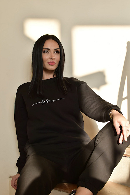 Трикотажный спортивный костюм на флисе Sport Set Турция Киев - изображение 9