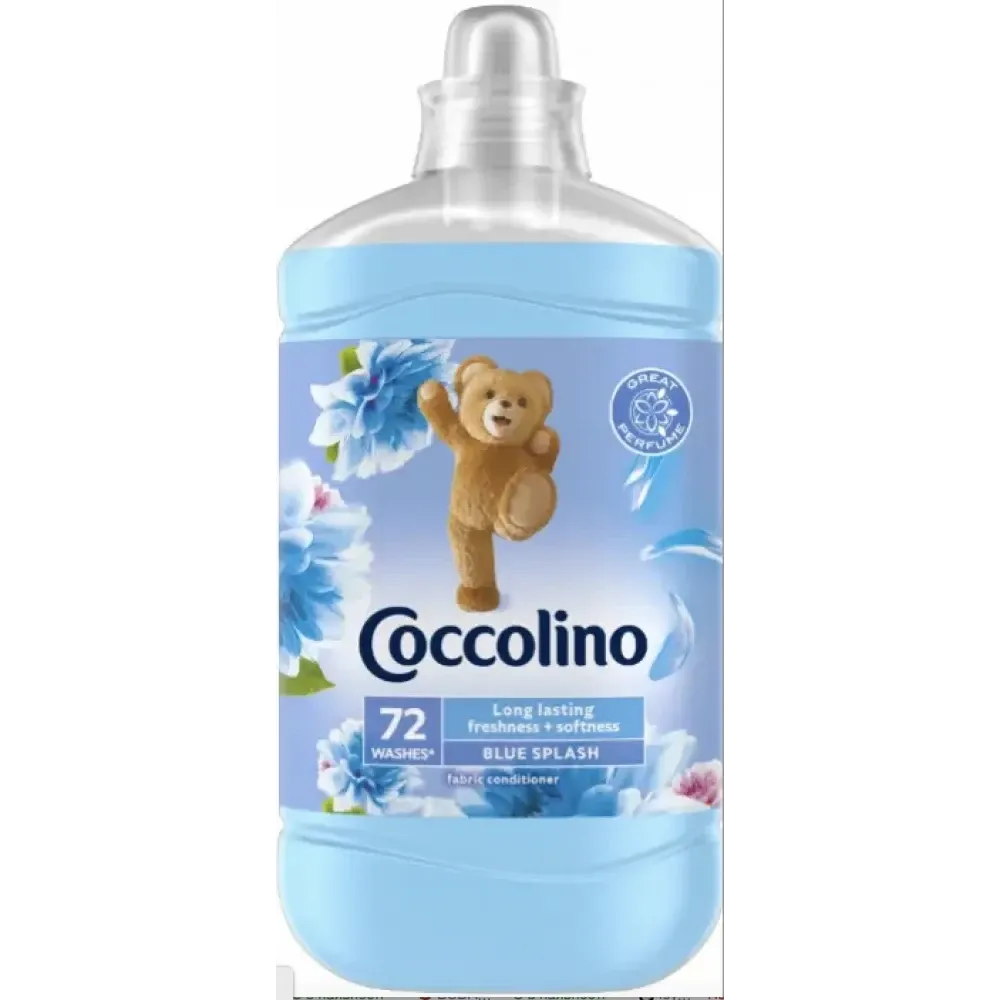 Кондиционер-ополаскиватель для белья Coccolino Blue Splash 68 цикла стирки 1,7 л Львов - изображение 1