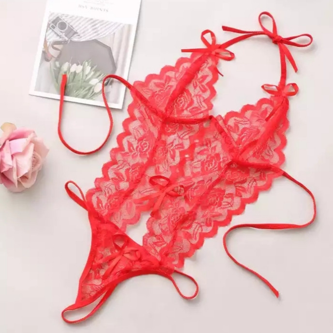 Женский пеньюар эротический красный - размер универсальный (42-46р.) Киев - изображение 1