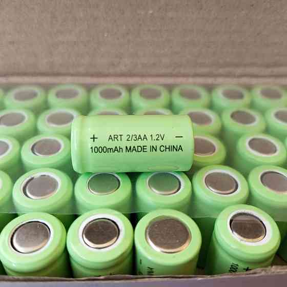 Акумулятор ART 2/3AA 1.2 v (Длина - 28мм. Диаметр -14мм) Полтава