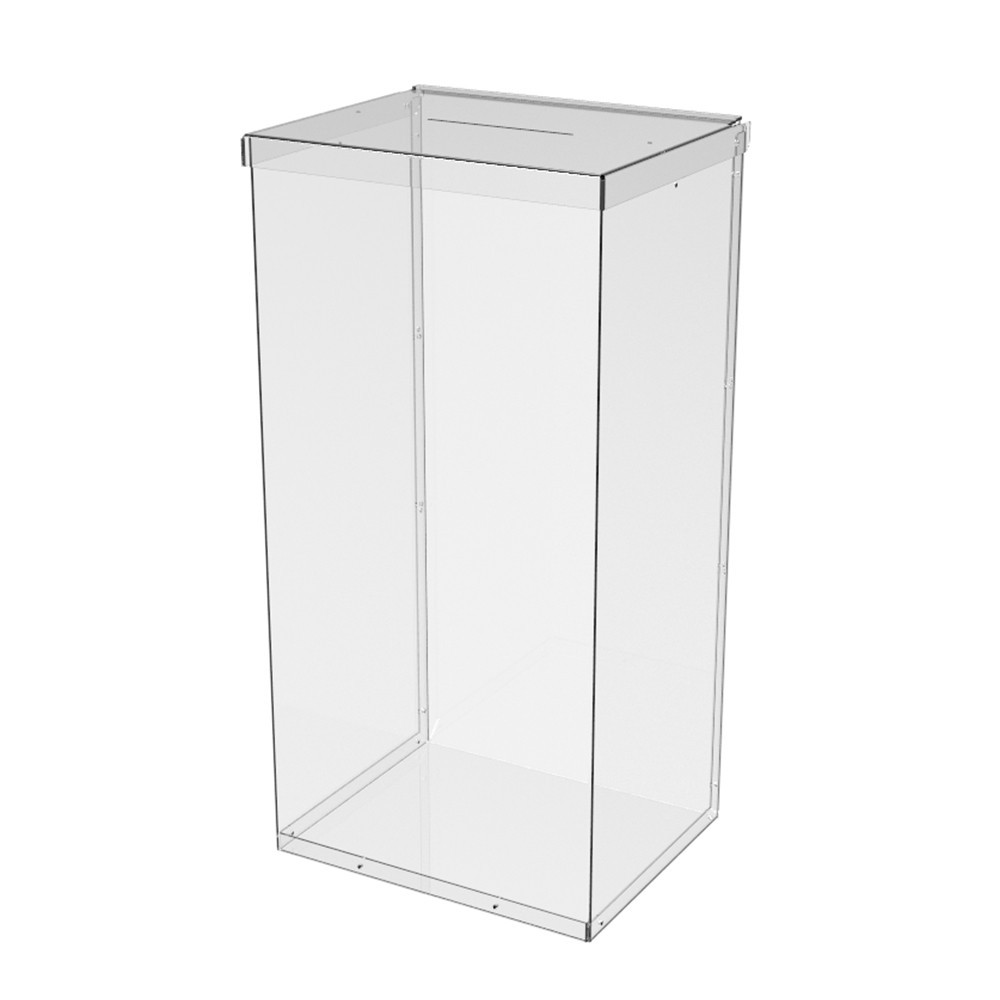 Ящик EKOSTAR без замка для пожертвований и сбора денег 250x200x500. Объем 25 литров Киев - изображение 2