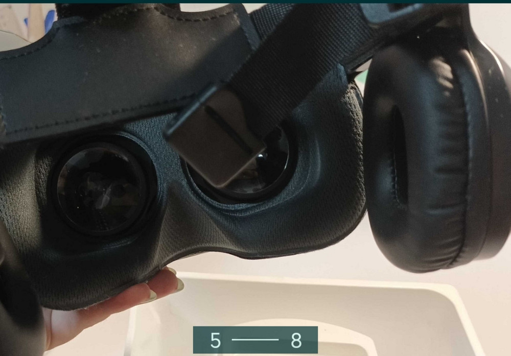 Очки виртуальной реальности: HOCO VR Glasses DGA04 Black. Киев - изображение 2