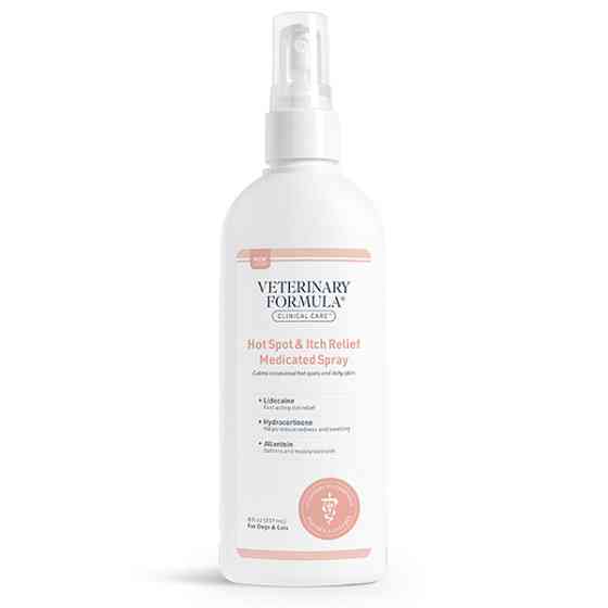Veterinary Formula Clinical Care Hot Spot&Itch Relief Medicated Spray ВЕТЕРИНАРНАЯ ФОРМУЛА АНТИАЛЛЕРГЕННЫЙ дерматокосметический спрей от зуда и раздра Киев