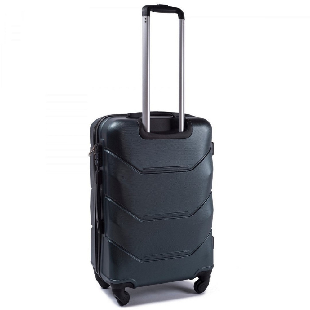 Чемодан пластиковый WINGS 147 средний темно-зеленый Киев - изображение 2