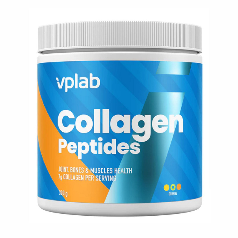 Коллагеновые пептиды VPlab UltraVit Collagen Peptides 300 г апельсин Киев - изображение 1
