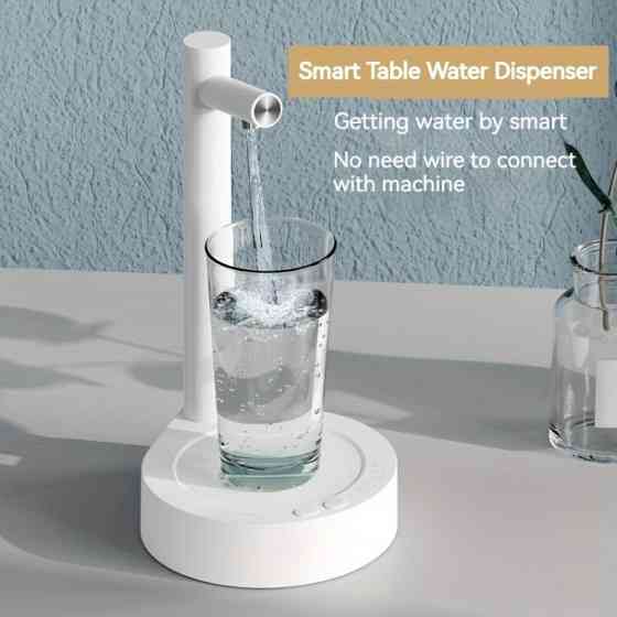 Умная настольная помпа для воды сенсорная с подставкой под стакан Винница