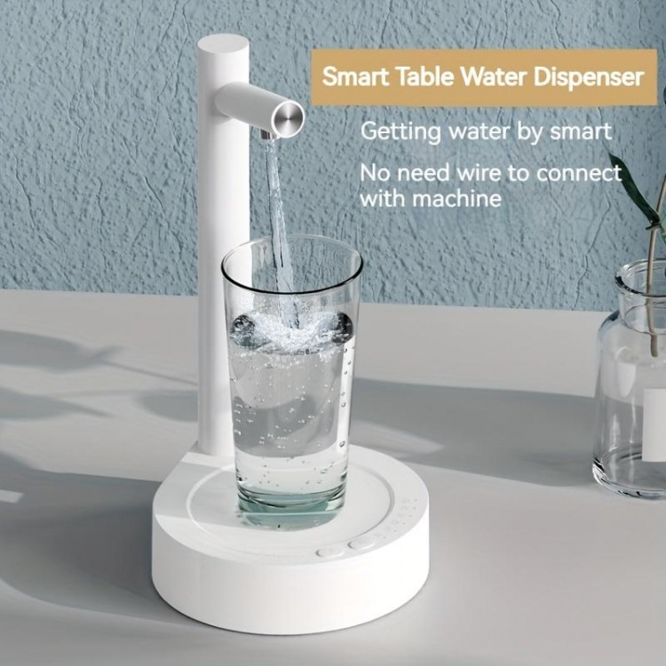 Умная настольная помпа для воды сенсорная с подставкой под стакан Винница - изображение 1