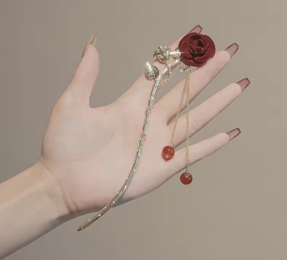 Шпилька-паличка для волосся 