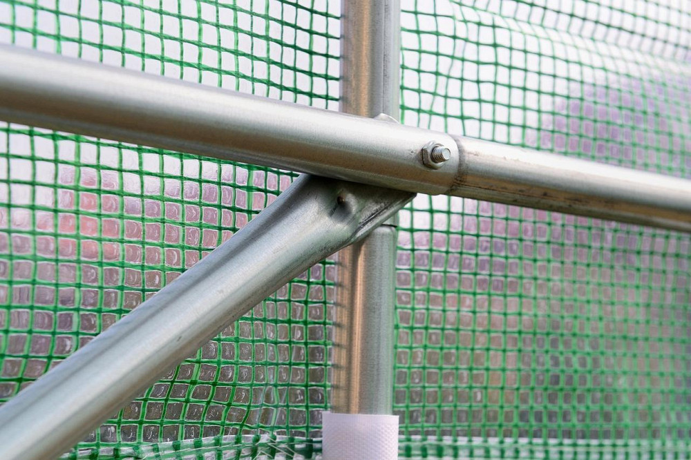 Садова теплиця парник з вікнами FunFit Garden 6m2 = 300х200х200 см (зелена) Київ - фото 6