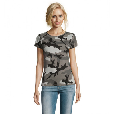 Футболка Sol's Camo women сірий камо S (01187521S) Винница - изображение 1