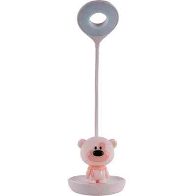 Настольная лампа Kite Bear LED с аккумулятором, розовый (K24-492-2-2) Винница
