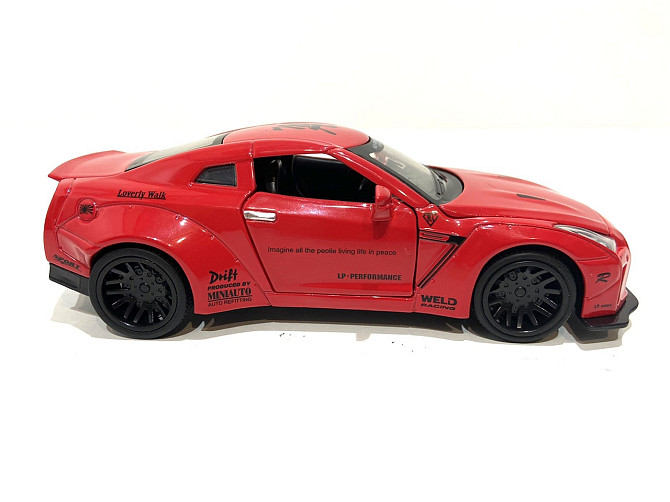 Машина TK Uniion Nissan GTR "Auto Expert- металічне світло, звук, інерційна червона (38071) Чернігів - фото 3