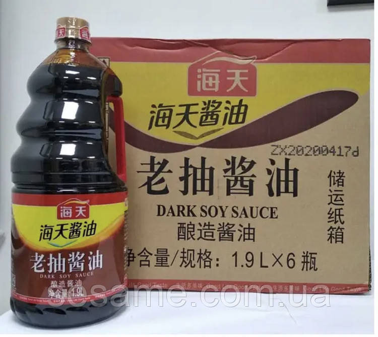 Соєвий соус Преміум Клас Haday темний 1900ml (Китай) Харків - фото 1