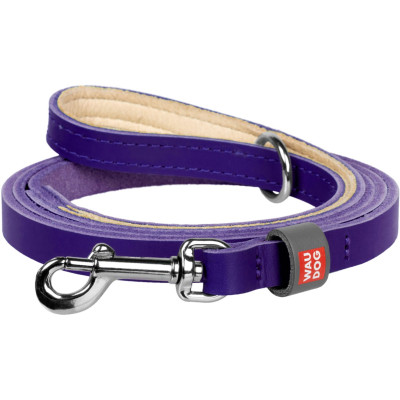 Поводок для кошек WAUDOG Classic XXS-XS Ш 12 мм Д 122 см фиолетовый (60329) Винница - изображение 1