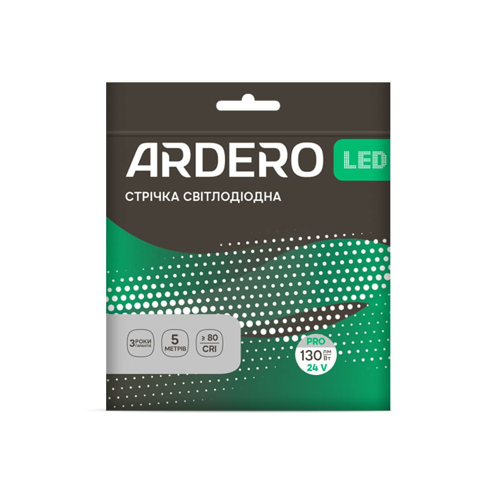 Світлодіодна стрічка Ardero LS814ARD PRO 24В 20Вт 4000K Харьков - изображение 1