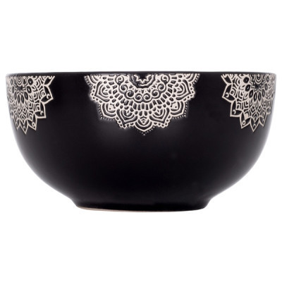 Салатник Limited Edition Kora 540 мл Чорний (JH1343-1) Вінниця - фото 2