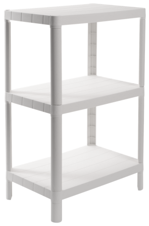 Етажерка 3-х ярусна Violet House 6031 Olympic WHITE 27х42х67 см (7040711) Київ