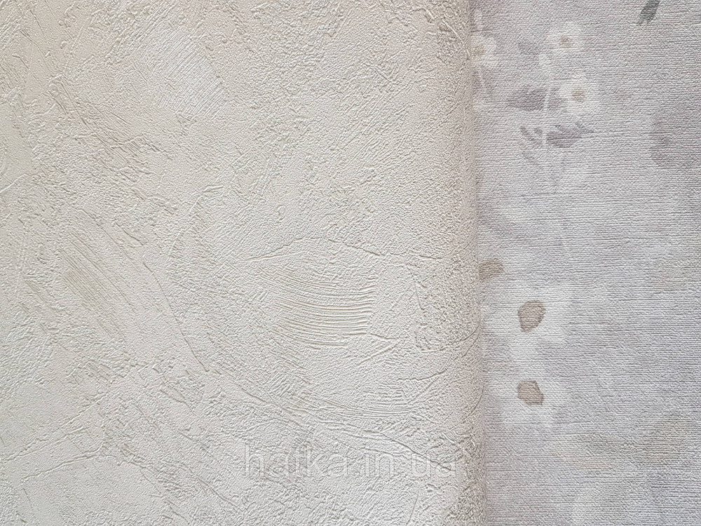 Шпалери вінілові на флізеліні AS creation Perfect 1.06Х10 під штукатурку структурні світло-сірі з глянцем Київ - фото 2