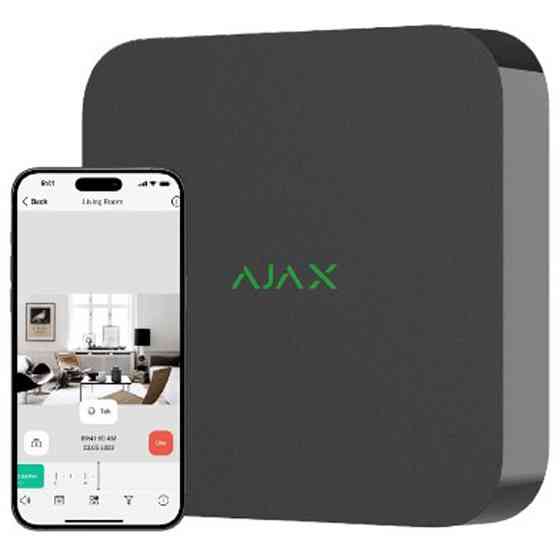 Відеореєстратор Ajax NVR (8ch) black ( 12547 ) Харків