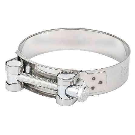 Хомут силовой нержавеющий 24мм Ø92-97мм (КРАТНО 5шт) SIGMA (2508261) Киев