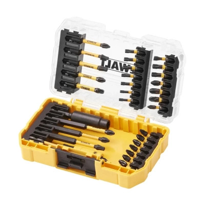 Набір біт DeWALT EXTREME FLEXTORQ, Phillips,Pozidriv,Torx, Slotted,Pz3, T25, 32 шт, кейс (DT70743T) Вінниця - фото 1
