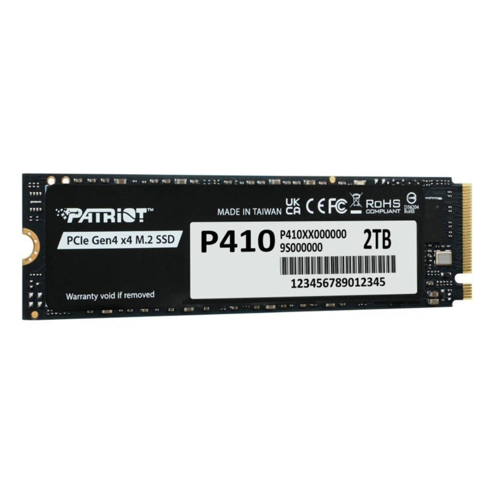 Накопитель SSD M.2 Patriot P410 2TB NVMe 2280 PCIe Gen4 x4 5000/4500 TLC Київ - фото 3