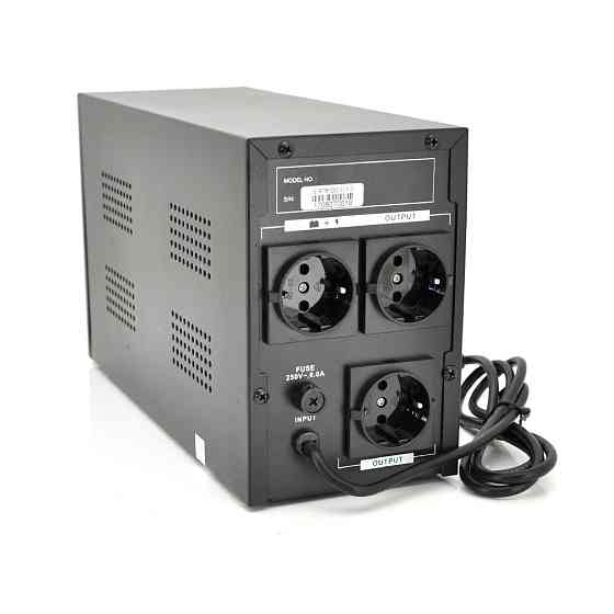 ДБЖ Ritar E-RTM1000 (600W) ELF-D, LCD, AVR, 3st, 3xSCHUKO socket, 2x12V7Ah, metal Case. Q2 (405*195*285)  10 кг (340*120*190) Київ