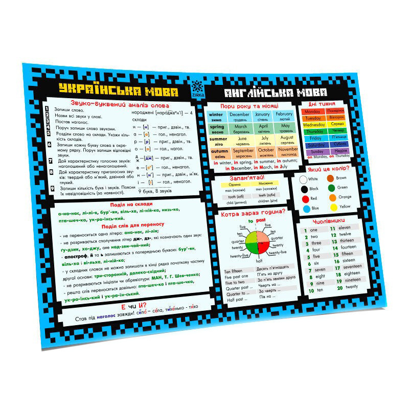 Килимок підказка навчальний А3 2 клас 129049 Вінниця - фото 4