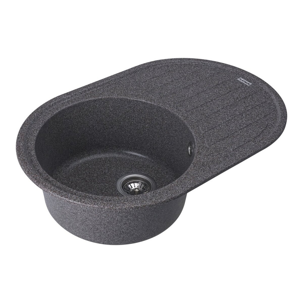 PLATINUM Гранітна мийка для кухні Platinum 7750 LIRA матова Мікс Київ - фото 2