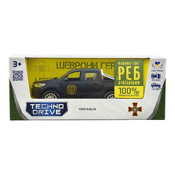 Автомодель серії Шеврони Героїв - Toyota Hilux - Спартан Дніпро