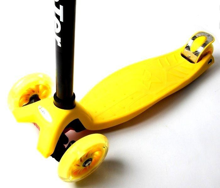 Самокат MAXI Yellow – Сонячний настрій для малюка! Одеса - фото 2