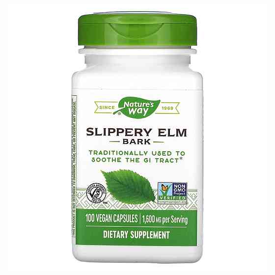 Slippery Elm Bark - 100 vcaps Киев