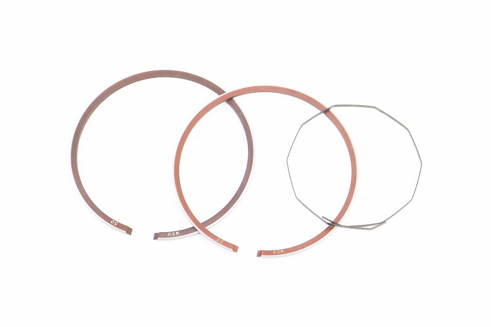 Кільця поршневі Honda DIO65 43мм +0,50 (замки верхні) Київ - фото 1