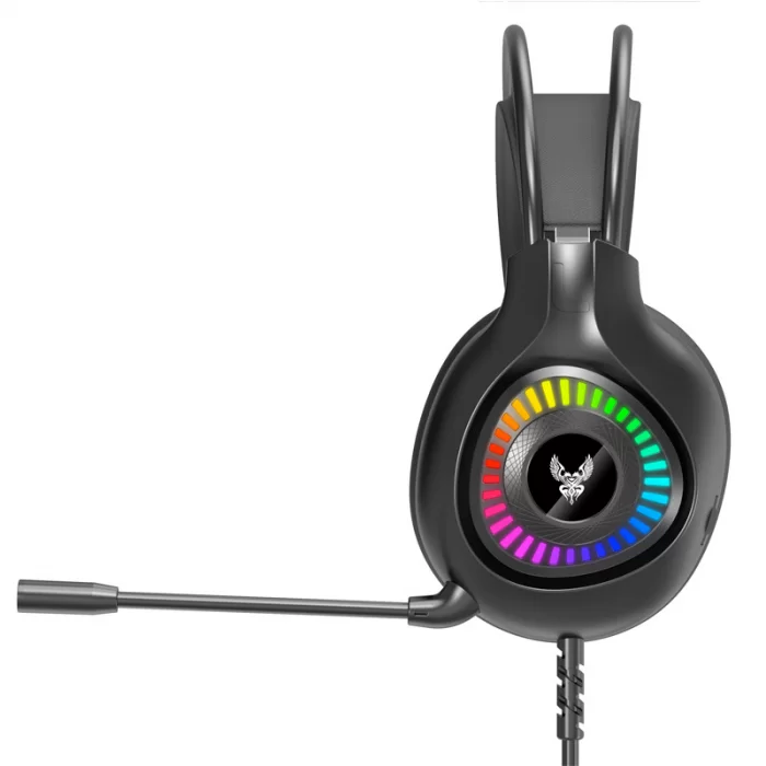 Ігрові навушники GH-01 Gaming LED з мікрофоном, RGB-підсвічуванням і стереозвуком для геймерів Одеса - фото 3