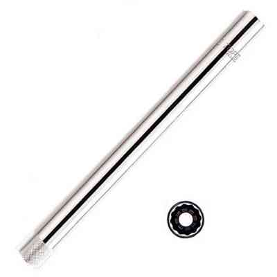 Головка торцева Toptul 12-гранна свічкова 14мм 3/8" L 250мм (BSBA1214L) Вінниця